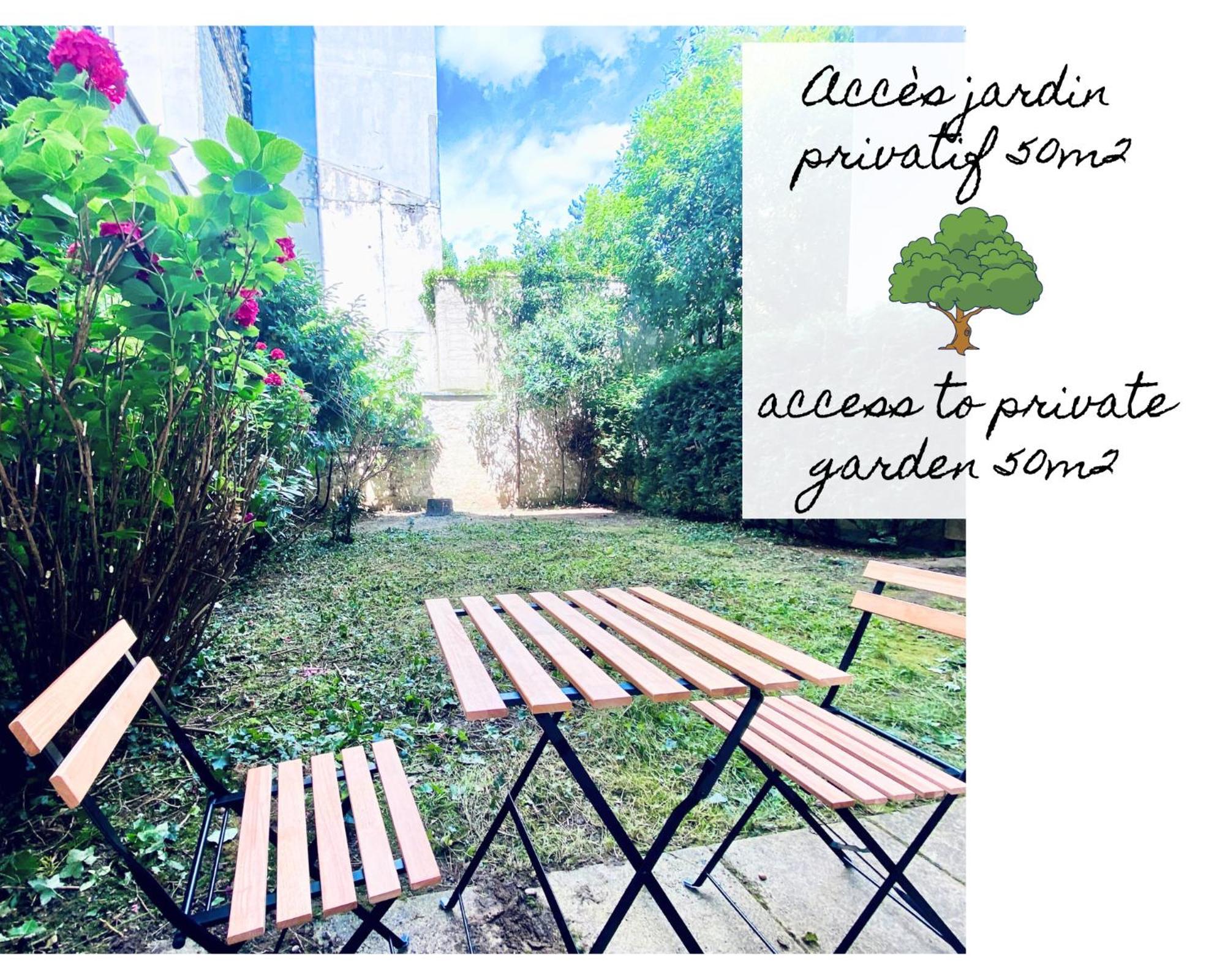 Cosy Avec Salle De Bain Et Jardin Prive * Paris