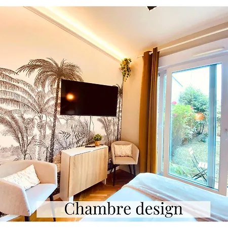 Chambre Cosy Chez L Habitant Avec Salle De Bain Et Jardin Prive Paris Exterior photo