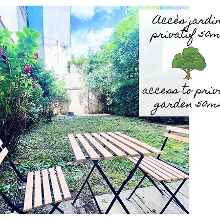 Chambre Cosy Chez L Habitant Avec Salle De Bain Et Jardin Prive Paris Exterior photo